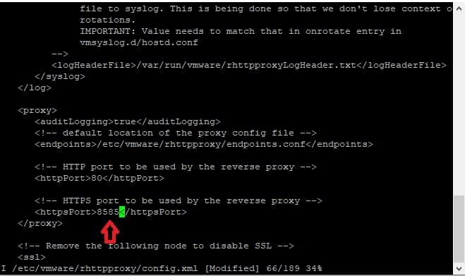 تغییر پورت HTTPS در esxi 6.7