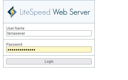 ریست پسورد litespeed در directadmin ریست پسورد litespeed در directadmin
