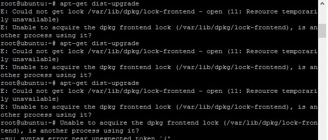 رفع ارور lock-frontend اوبونتو رفع ارور lock-frontend اوبونتو