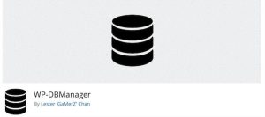 افزونه WP-DBManager