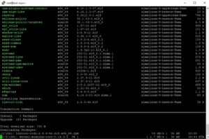 change mirror almalinux9