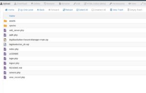 نصب اسکریپت BigBlueButton Record Manager